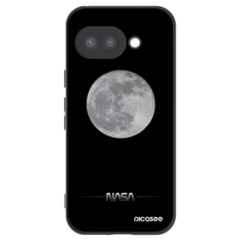 Picasee fekete szilikon tok az alábbi mobiltelefonokra Google Pixel 9a - Moon Minimal