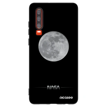 Picasee fekete szilikon tok az alábbi mobiltelefonokra Huawei P30 - Moon Minimal