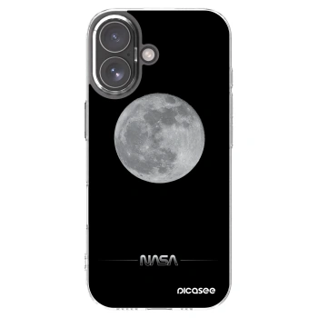 Picasee átlátszó szilikon tok az alábbi mobiltelefonokra Apple iPhone 17 - Moon Minimal