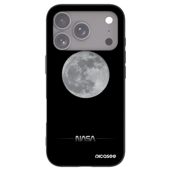Picasee fekete szilikon tok az alábbi mobiltelefonokra Apple iPhone 17 Pro - Moon Minimal