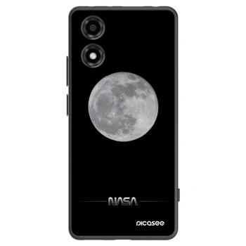 Picasee fekete szilikon tok az alábbi mobiltelefonokra Motorola Moto E14 - Moon Minimal