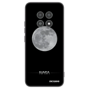 Picasee fekete szilikon tok az alábbi mobiltelefonokra Realme 12X - Moon Minimal