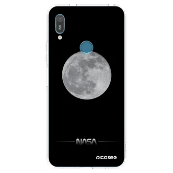 Picasee átlátszó szilikon tok az alábbi mobiltelefonokra Huawei Y6 2019 - Moon Minimal