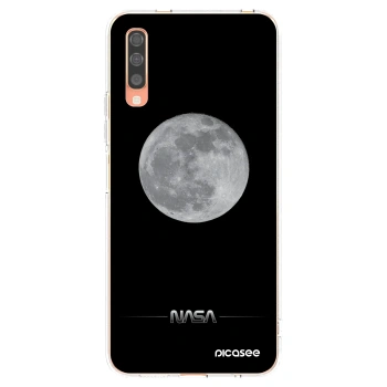 Picasee átlátszó szilikon tok az alábbi mobiltelefonokra Samsung Galaxy A70 A705F - Moon Minimal