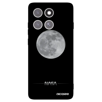 Picasee fekete szilikon tok az alábbi mobiltelefonokra Motorola Edge 60 Pro - Moon Minimal