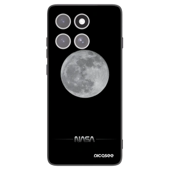 Picasee fekete szilikon tok az alábbi mobiltelefonokra Motorola Edge 60 Fusion - Moon Minimal