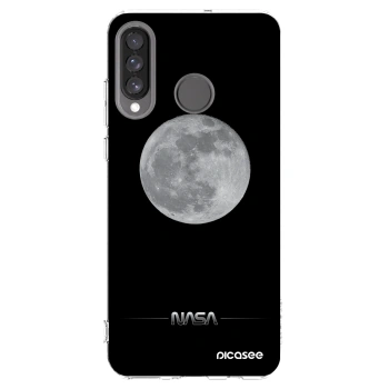 Picasee átlátszó szilikon tok az alábbi mobiltelefonokra Huawei P30 Lite - Moon Minimal