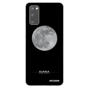 Picasee átlátszó szilikon tok az alábbi mobiltelefonokra Samsung Galaxy S20 G980F - Moon Minimal