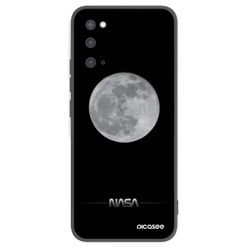 Picasee fekete szilikon tok az alábbi mobiltelefonokra Samsung Galaxy S20 G980F - Moon Minimal