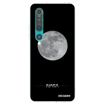 Picasee átlátszó szilikon tok az alábbi mobiltelefonokra Xiaomi Mi 10 - Moon Minimal
