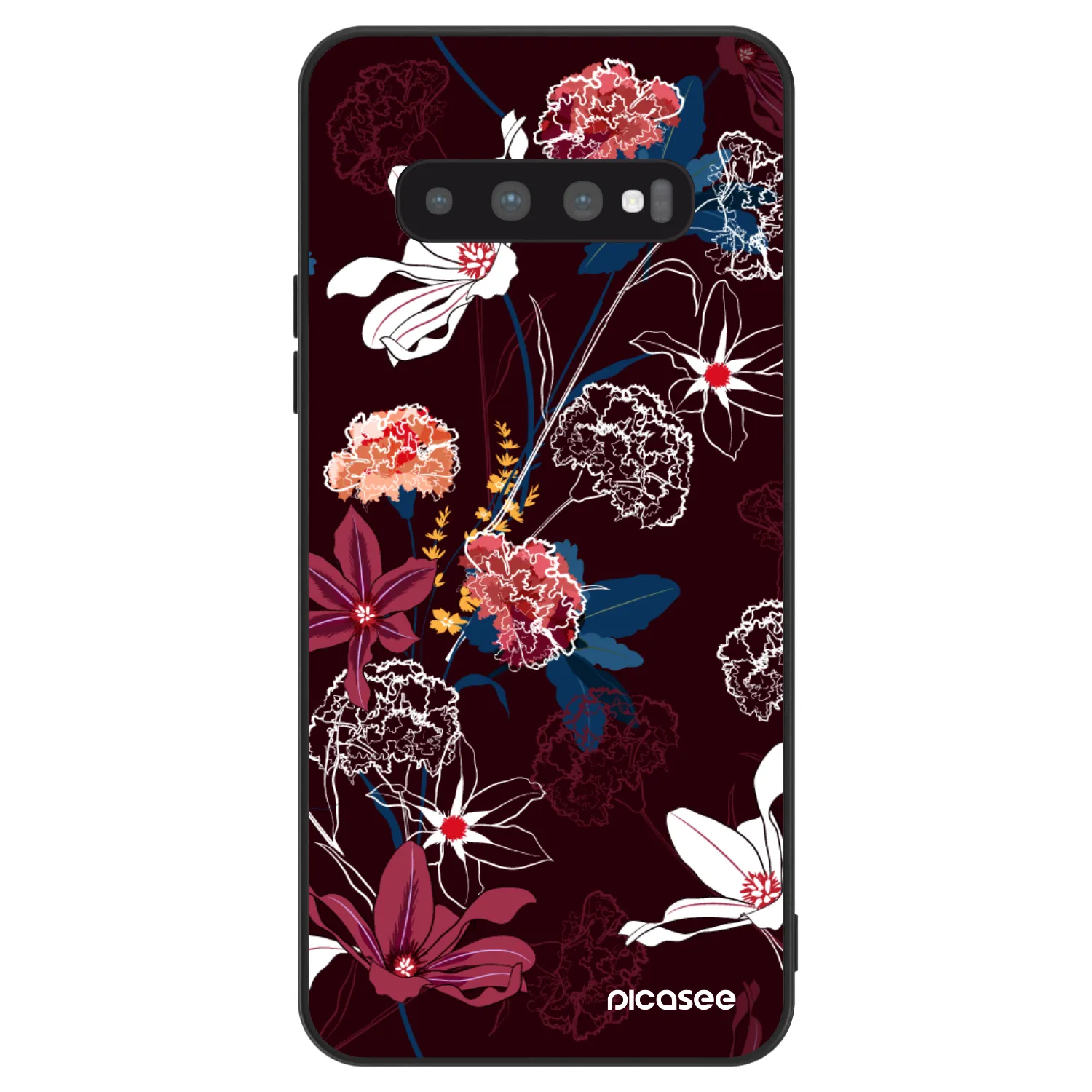 Picasee ULTIMATE CASE Samsung Galaxy S10 G973 - készülékre - Dark Meadow