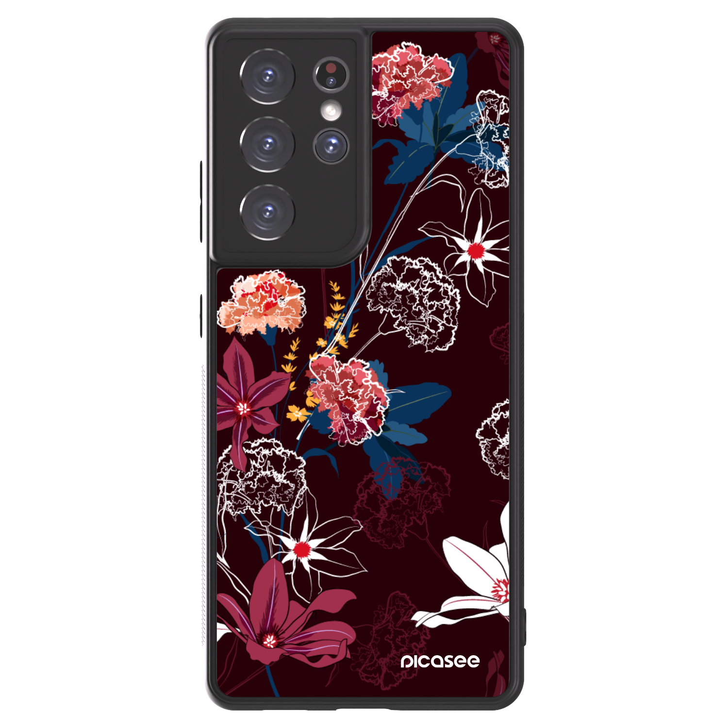 Picasee ULTIMATE CASE Samsung Galaxy S21 Ultra 5G G998B - készülékre - Dark Meadow