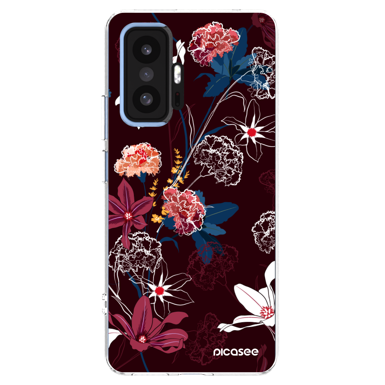 Picasee átlátszó szilikon tok az alábbi mobiltelefonokra Xiaomi 11T Pro - Dark Meadow