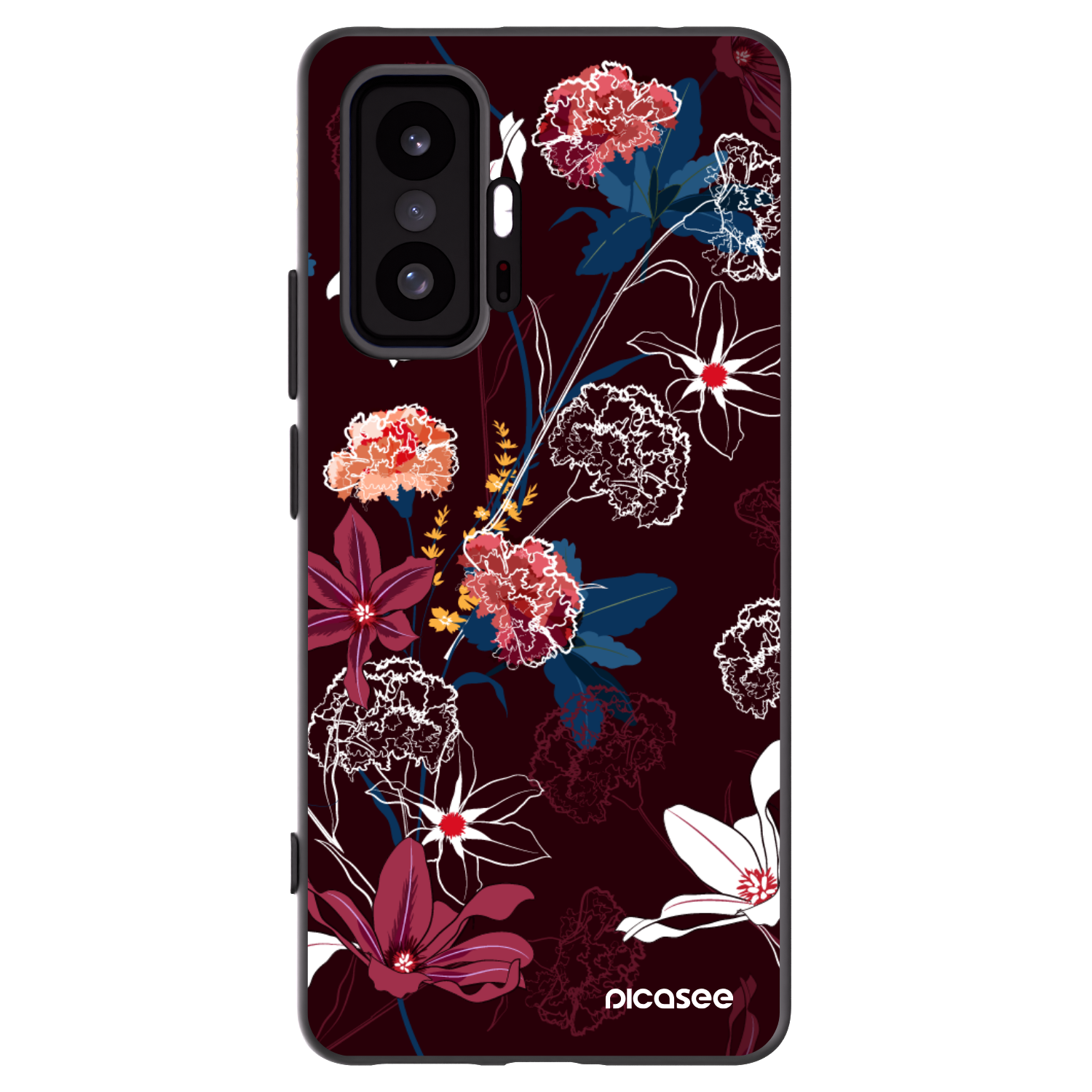Picasee fekete szilikon tok az alábbi mobiltelefonokra Xiaomi 11T Pro - Dark Meadow
