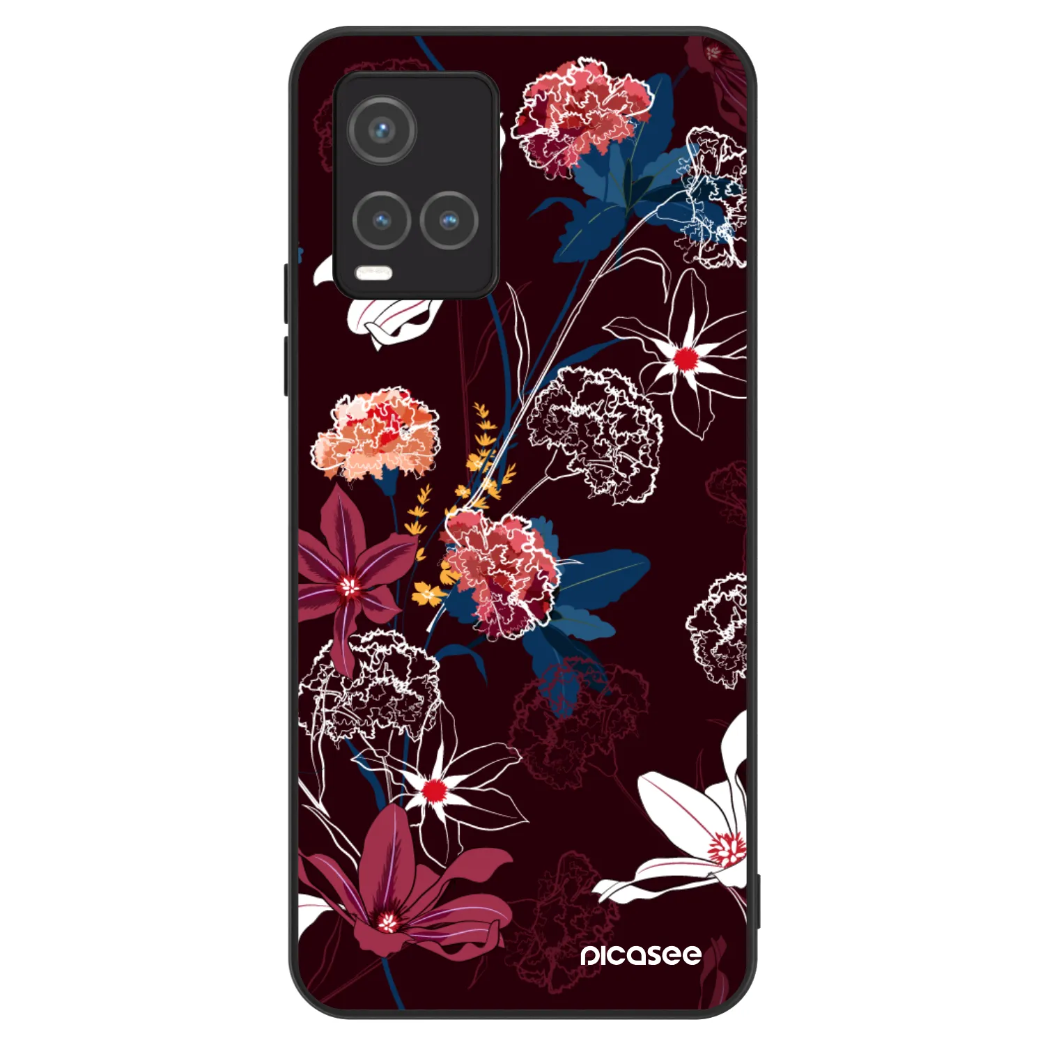 Picasee ULTIMATE CASE Vivo Y33s - készülékre - Dark Meadow