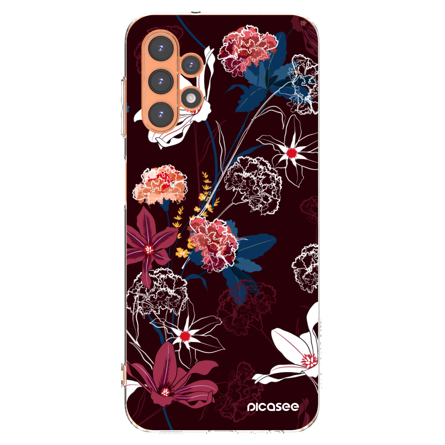 Picasee átlátszó szilikon tok az alábbi mobiltelefonokra Samsung Galaxy A13 4G A135 - Dark Meadow