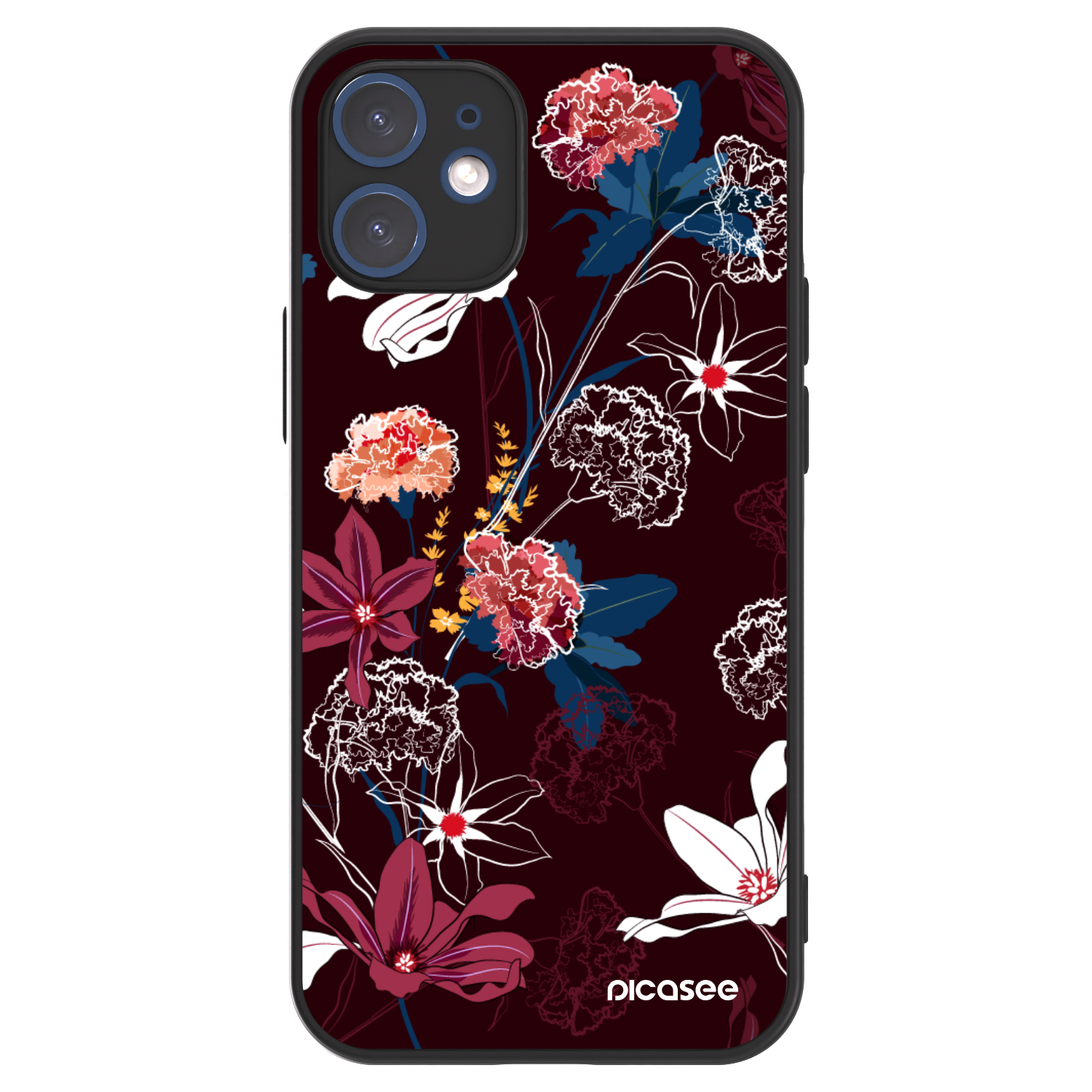 Picasee ULTIMATE CASE MagSafe Apple iPhone 12 mini - készülékre - Dark Meadow
