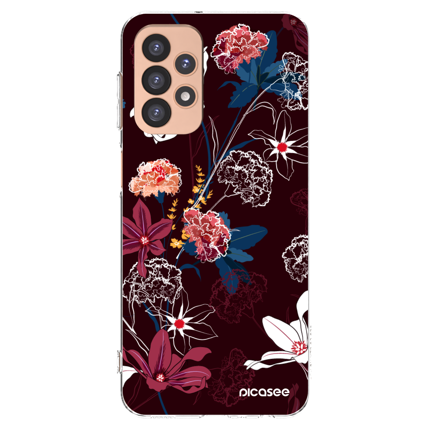 Picasee átlátszó szilikon tok az alábbi mobiltelefonokra Samsung Galaxy A23 A236B 5G - Dark Meadow