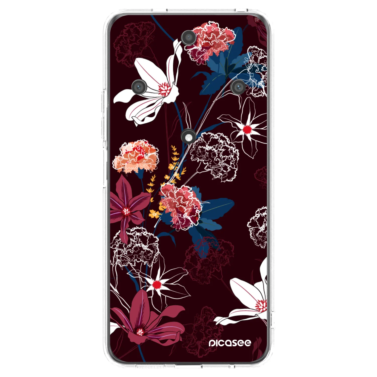 Picasee átlátszó szilikon tok az alábbi mobiltelefonokra Honor Magic5 Lite 5G - Dark Meadow