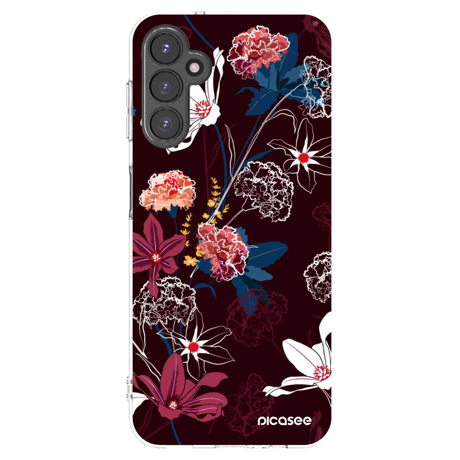 Picasee átlátszó szilikon tok az alábbi mobiltelefonokra Samsung Galaxy A14 5G A146P - Dark Meadow
