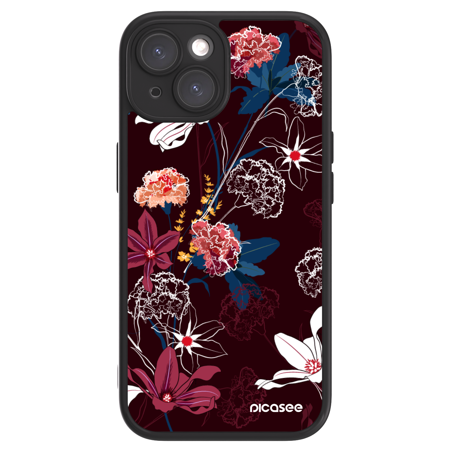 Picasee ULTIMATE CASE Apple iPhone 15 - készülékre - Dark Meadow