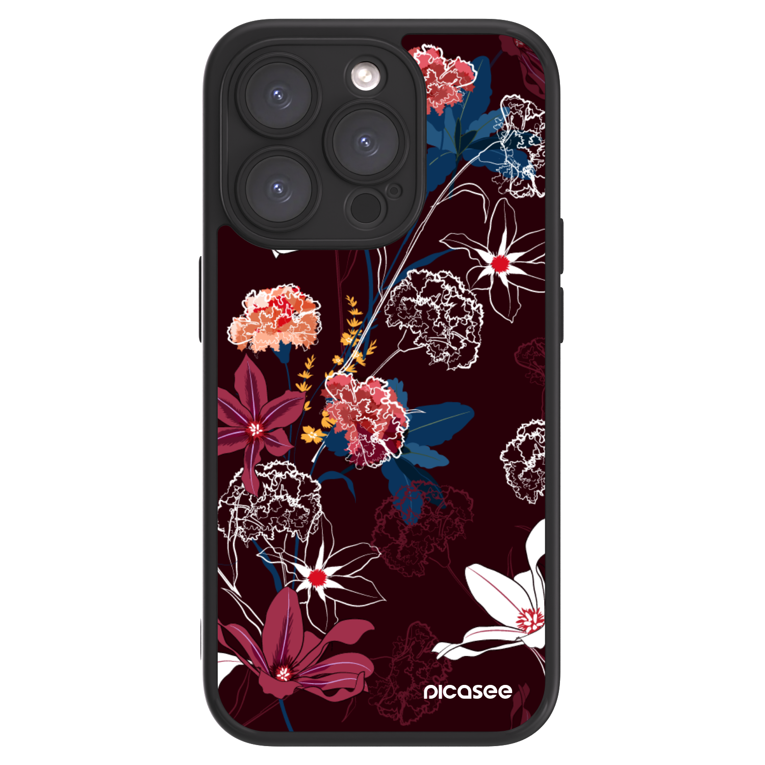 Picasee ULTIMATE CASE MagSafe Apple iPhone 15 Pro - készülékre - Dark Meadow