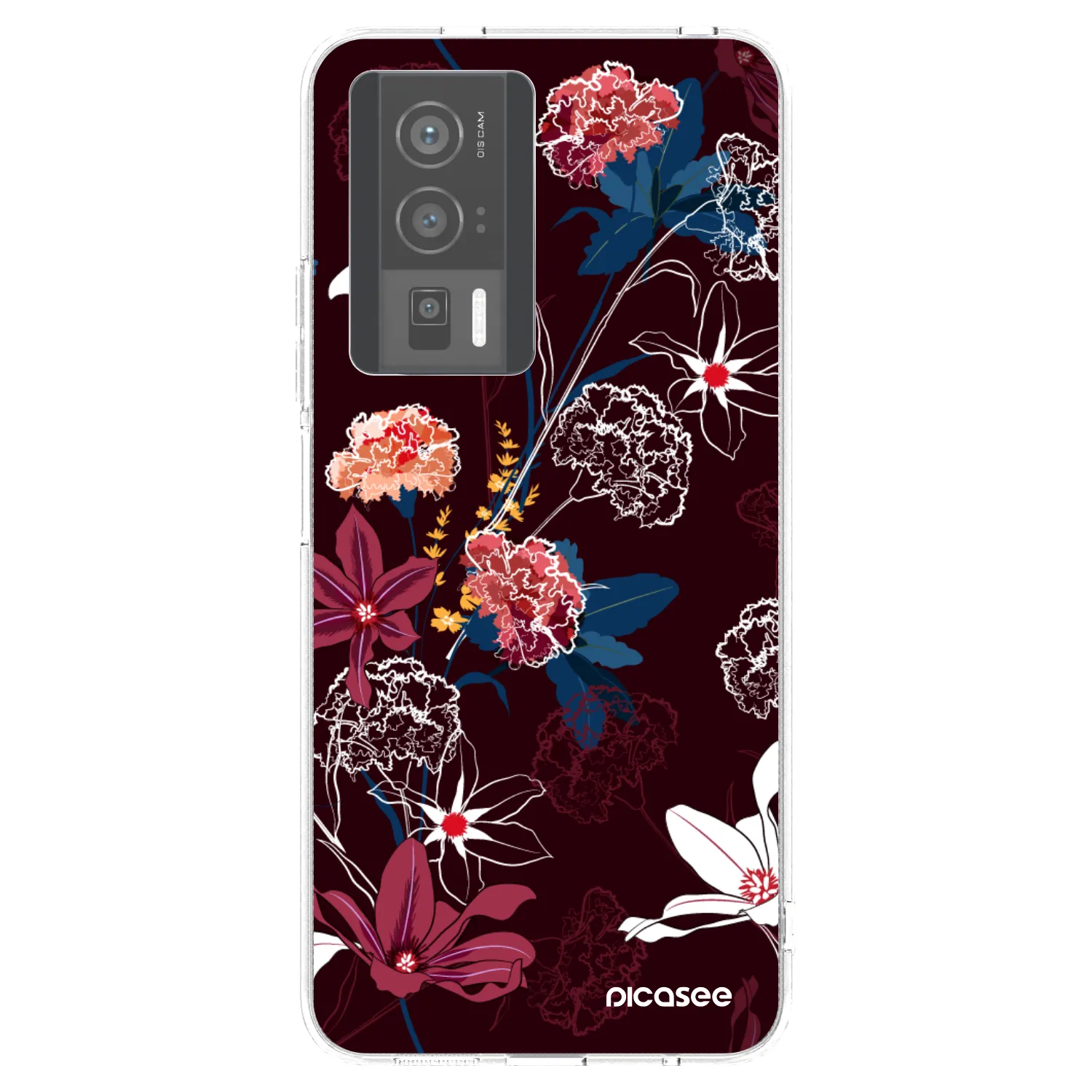 Picasee átlátszó szilikon tok az alábbi mobiltelefonokra Xiaomi Poco F5 Pro 5G - Dark Meadow