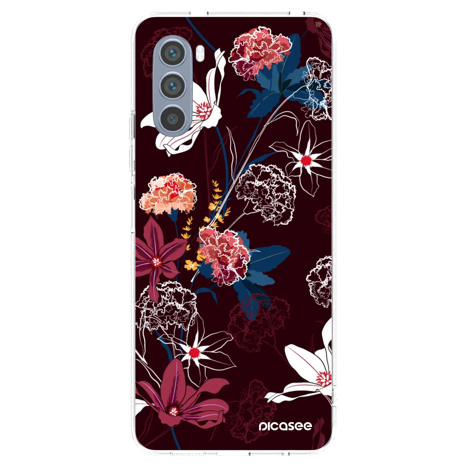 Picasee átlátszó szilikon tok az alábbi mobiltelefonokra Motorola Moto G62 - Dark Meadow