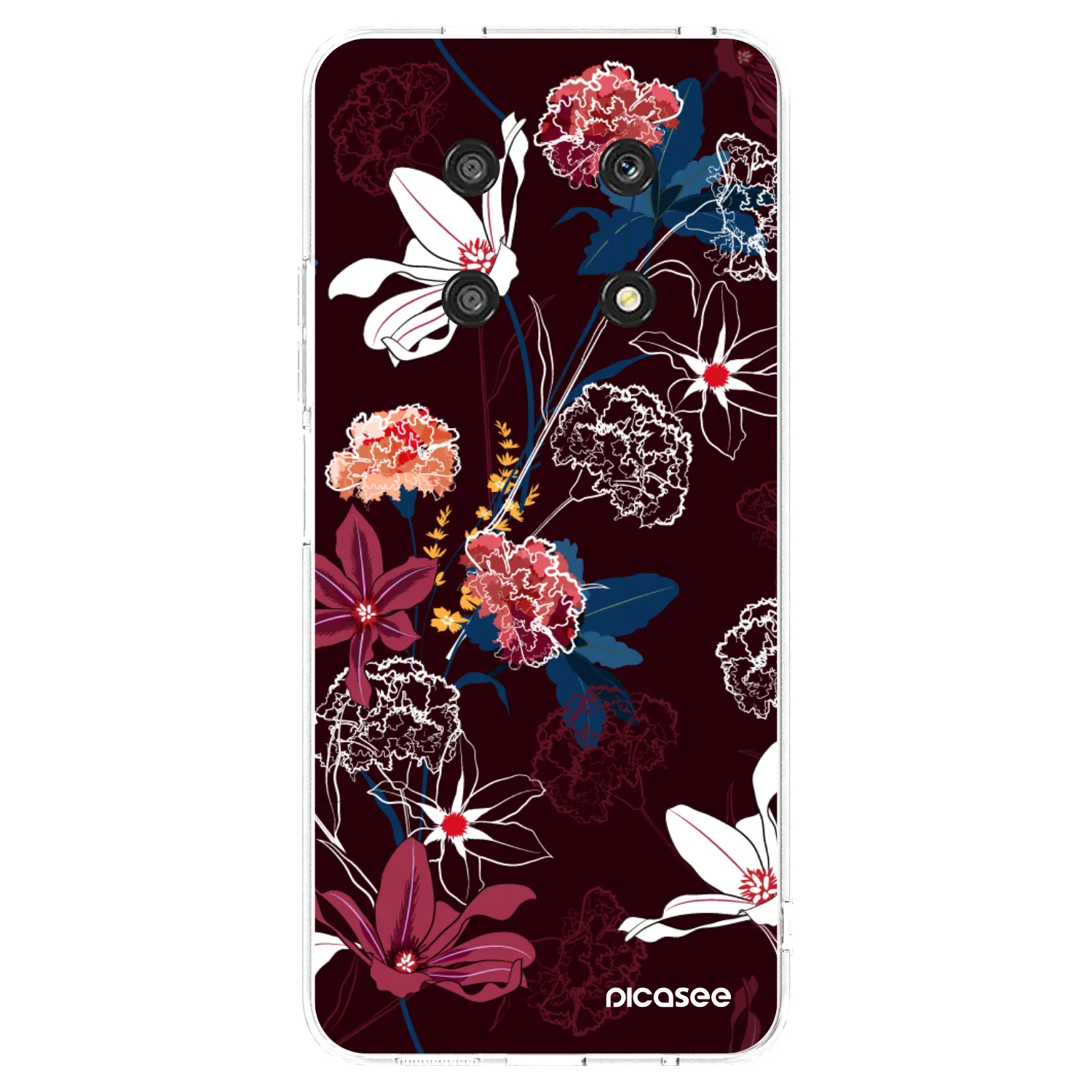 Picasee átlátszó szilikon tok az alábbi mobiltelefonokra Honor Magic4 Lite 5G - Dark Meadow