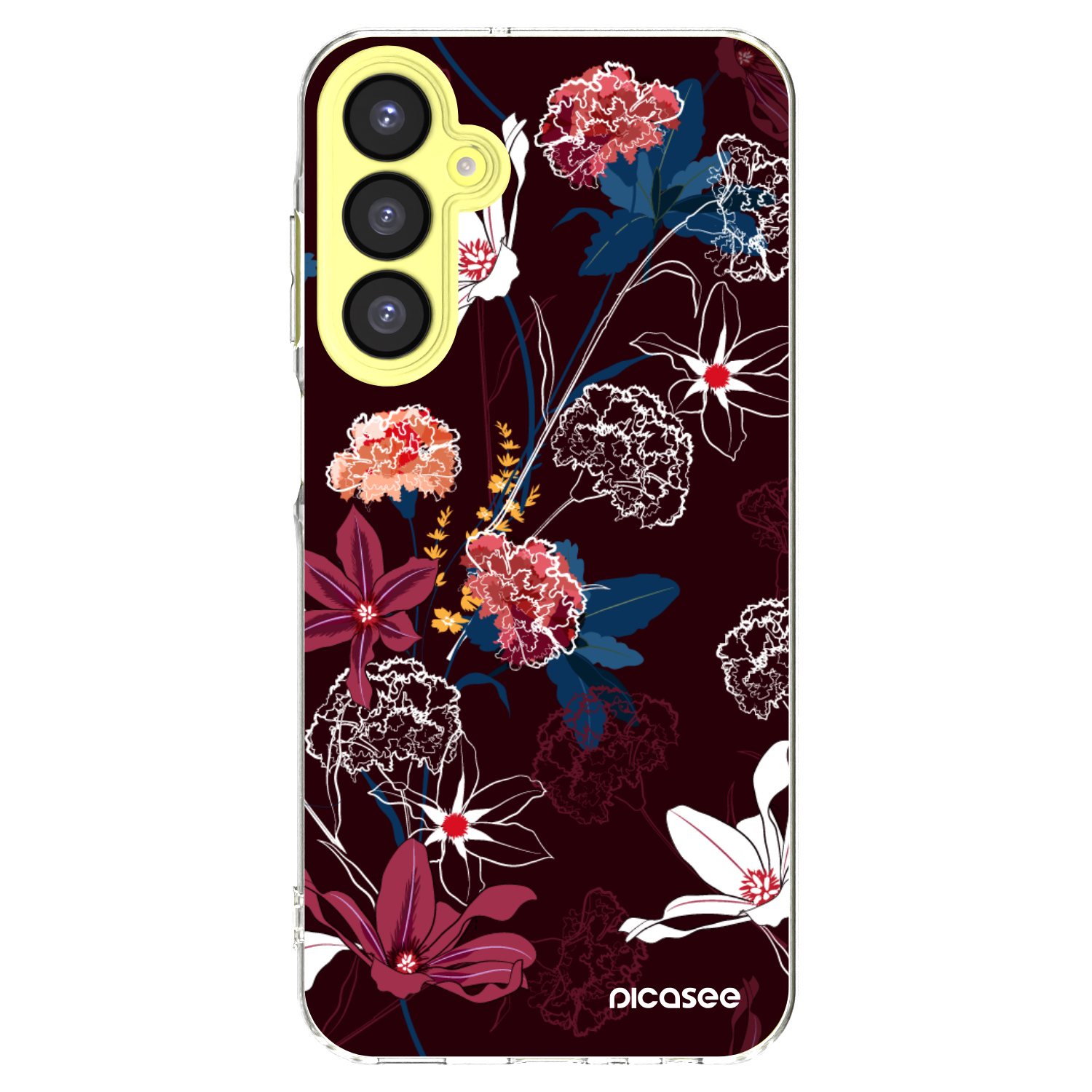 Picasee átlátszó szilikon tok az alábbi mobiltelefonokra Samsung Galaxy A25 A256B 5G - Dark Meadow