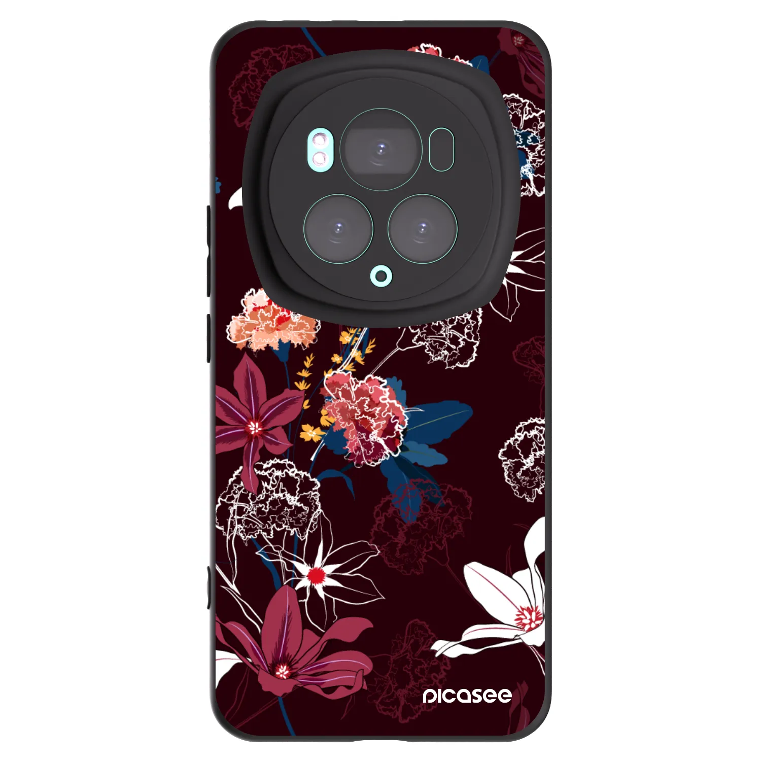 Picasee fekete szilikon tok az alábbi mobiltelefonokra Honor Magic6 Pro - Dark Meadow