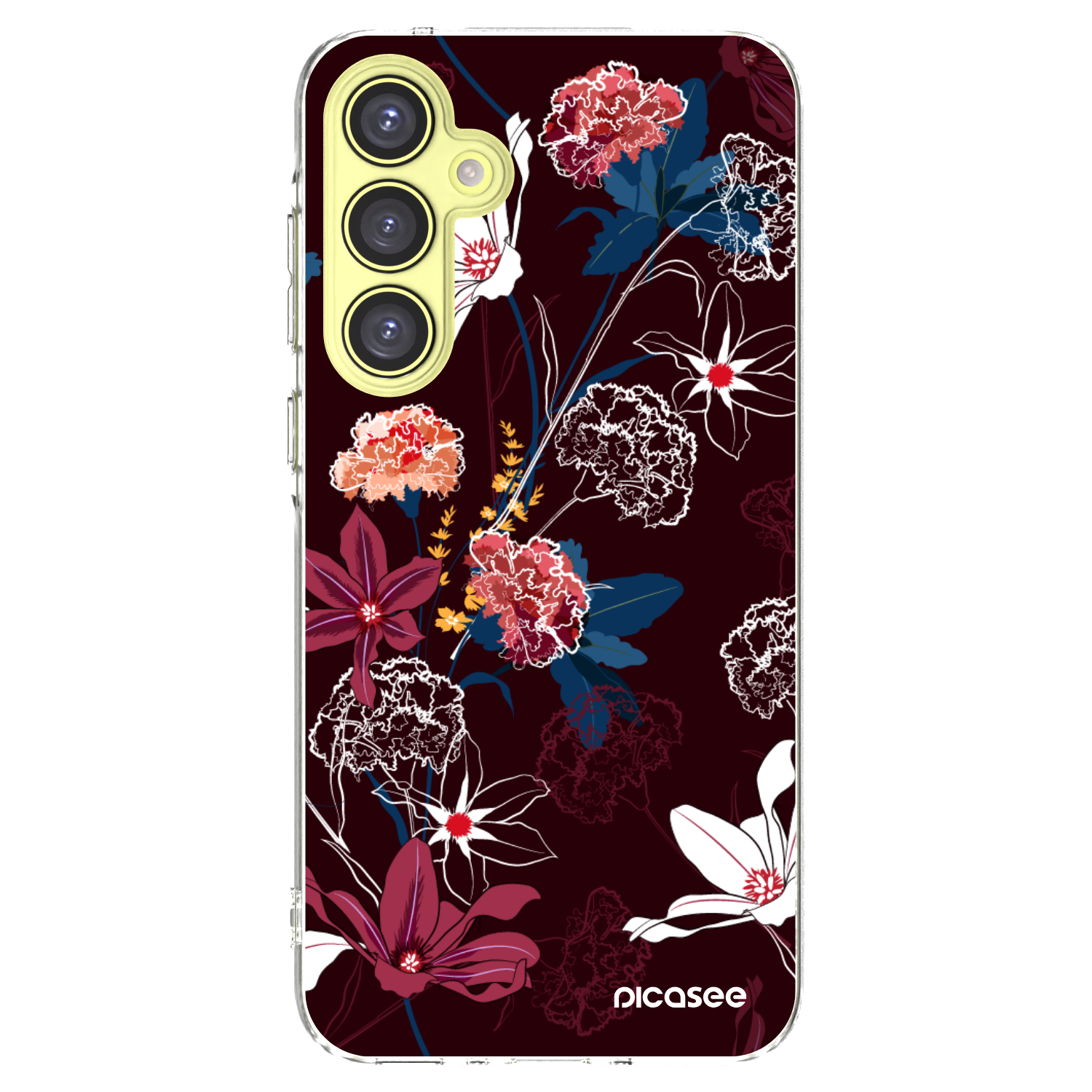 Picasee átlátszó szilikon tok az alábbi mobiltelefonokra Samsung Galaxy A35 5G A356B - Dark Meadow
