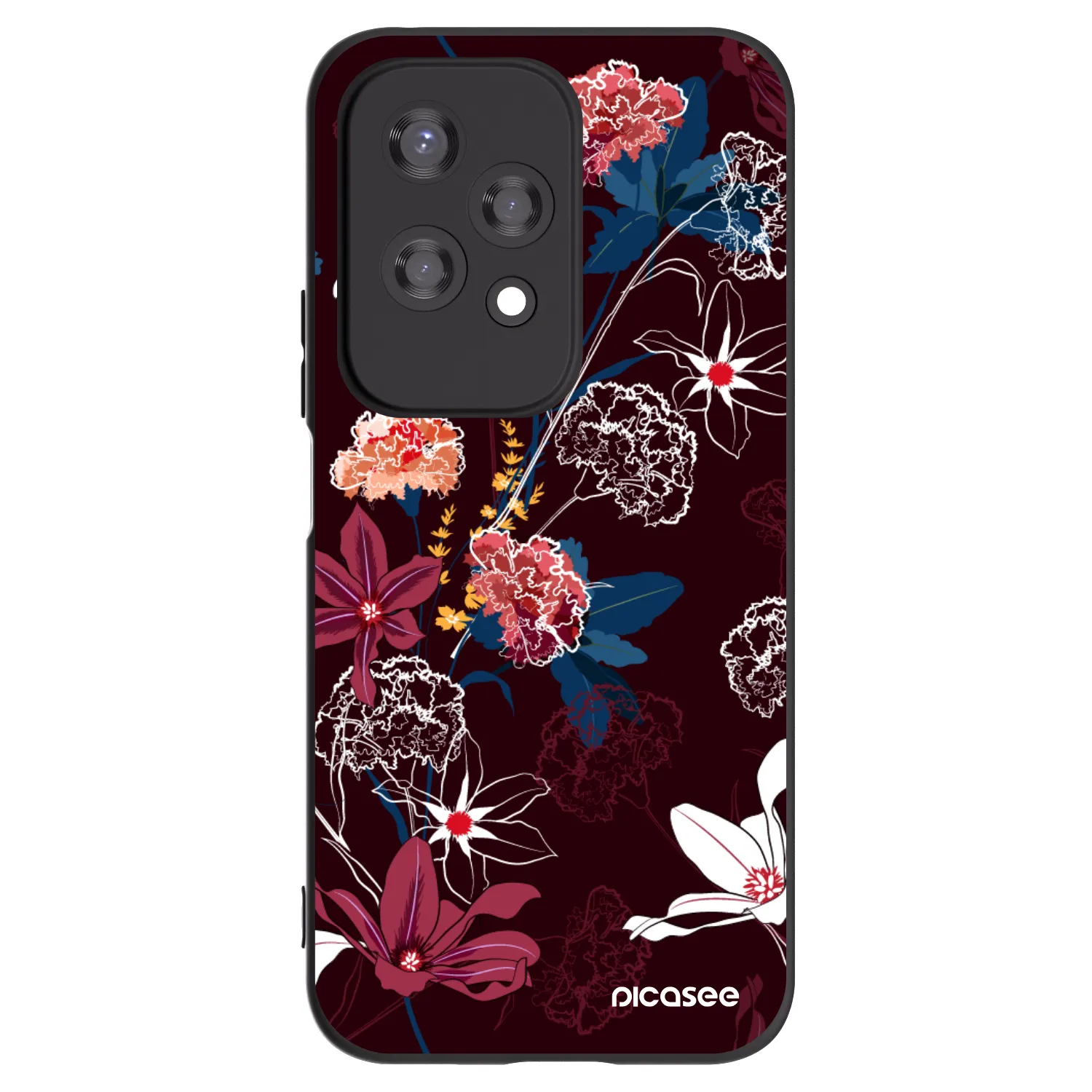 Picasee fekete szilikon tok az alábbi mobiltelefonokra Honor 200 Lite - Dark Meadow