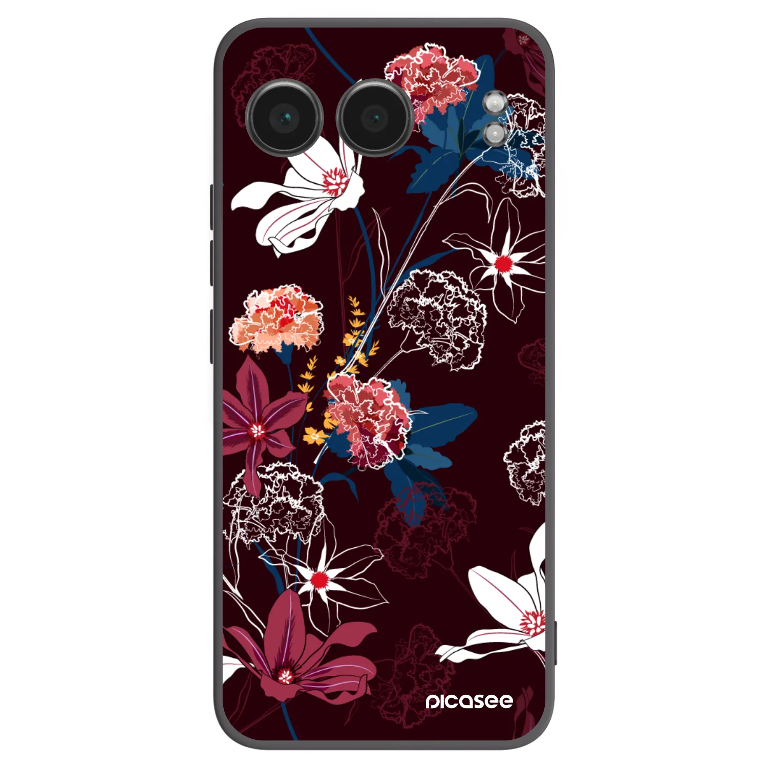 Picasee fekete szilikon tok az alábbi mobiltelefonokra OnePlus Nord 4 - Dark Meadow