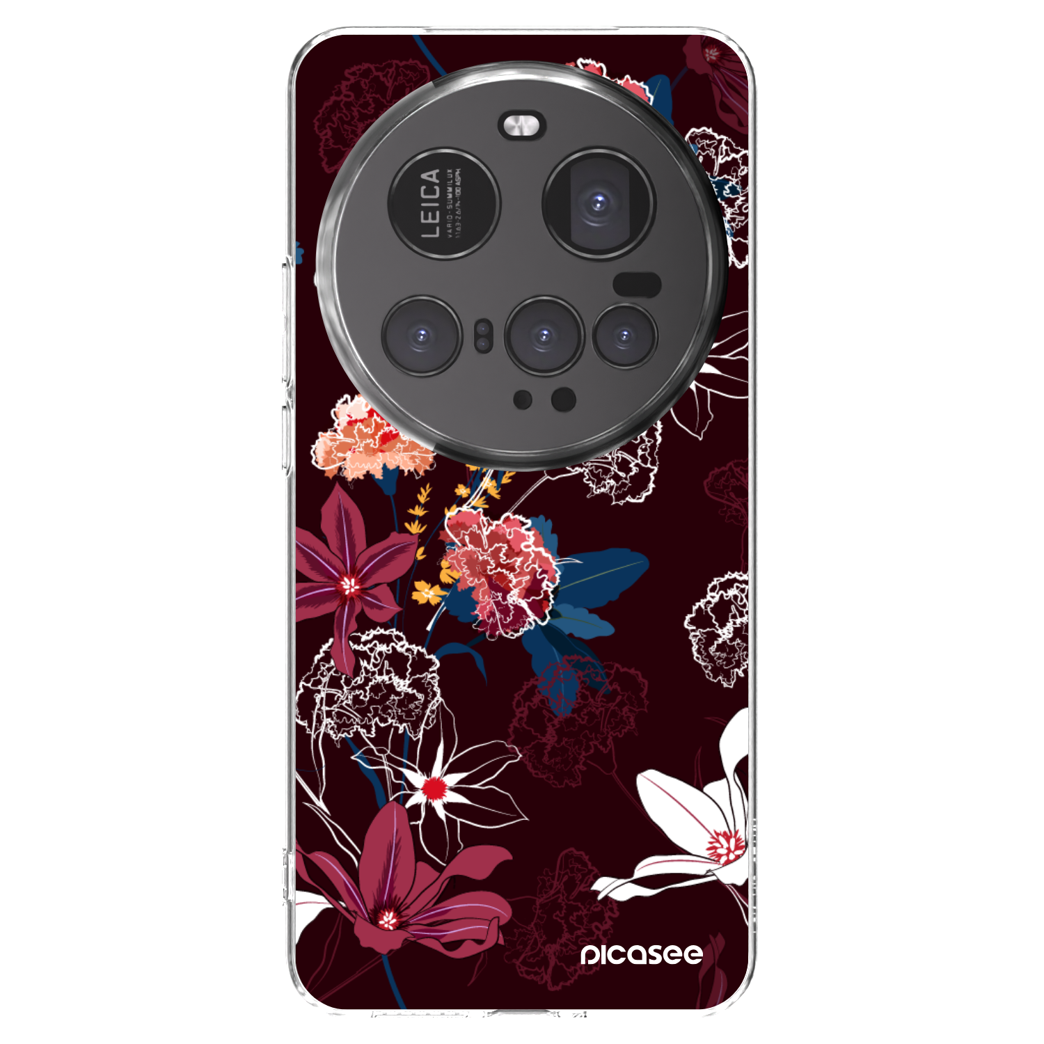 Picasee átlátszó szilikon tok az alábbi mobiltelefonokra Xiaomi 15 Ultra - Dark Meadow