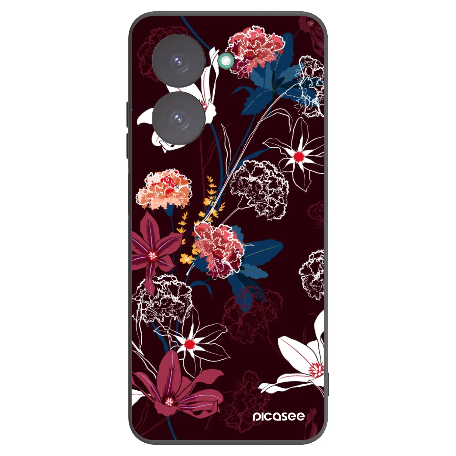 Picasee fekete szilikon tok az alábbi mobiltelefonokra Xiaomi Redmi A5 - Dark Meadow