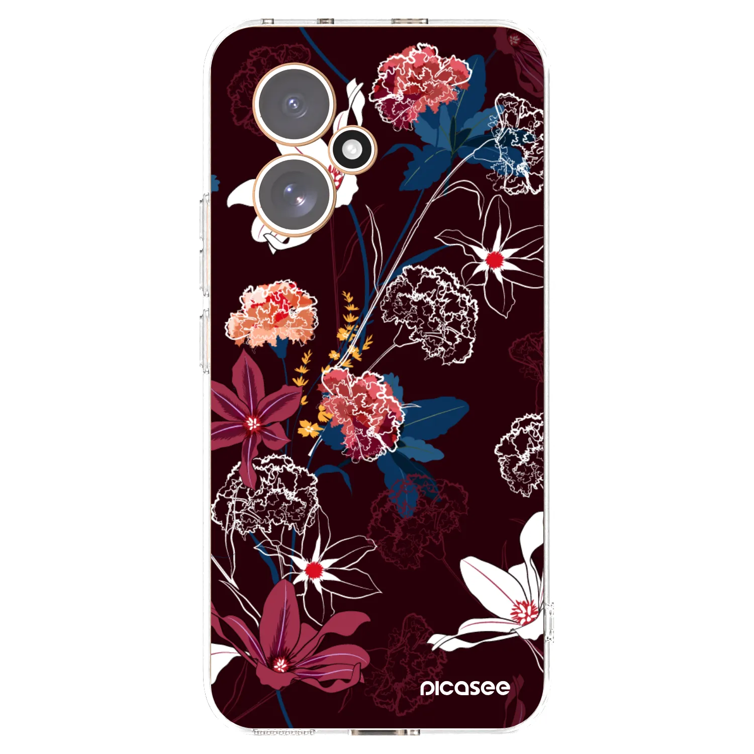 Picasee átlátszó szilikon tok az alábbi mobiltelefonokra Honor 400 5G - Dark Meadow
