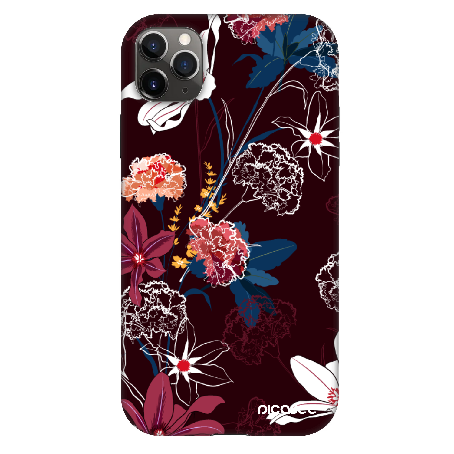 Picasee Fashion Case Apple iPhone 11 Pro Max - Dark Meadow
