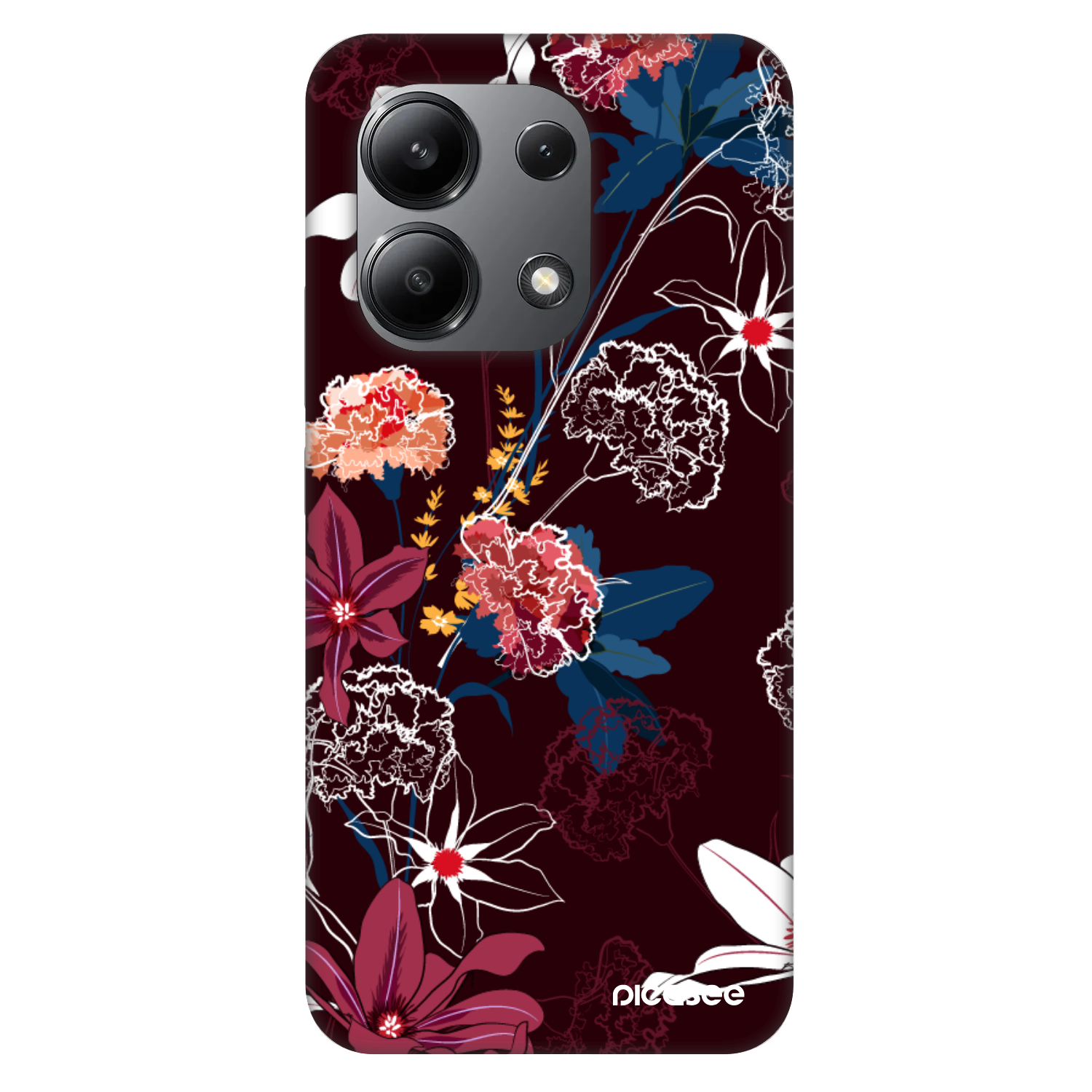 Picasee Fashion Case Xiaomi Redmi Note 13 4G - Dark Meadow
