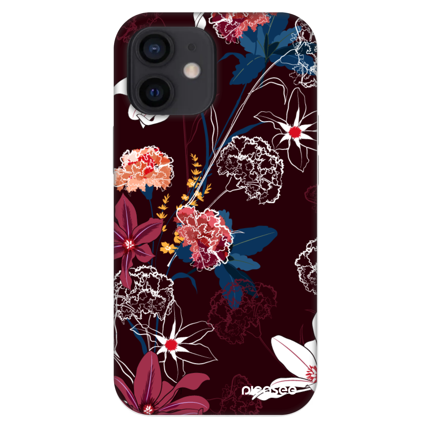 Picasee Fashion Case Apple iPhone 12 mini - Dark Meadow