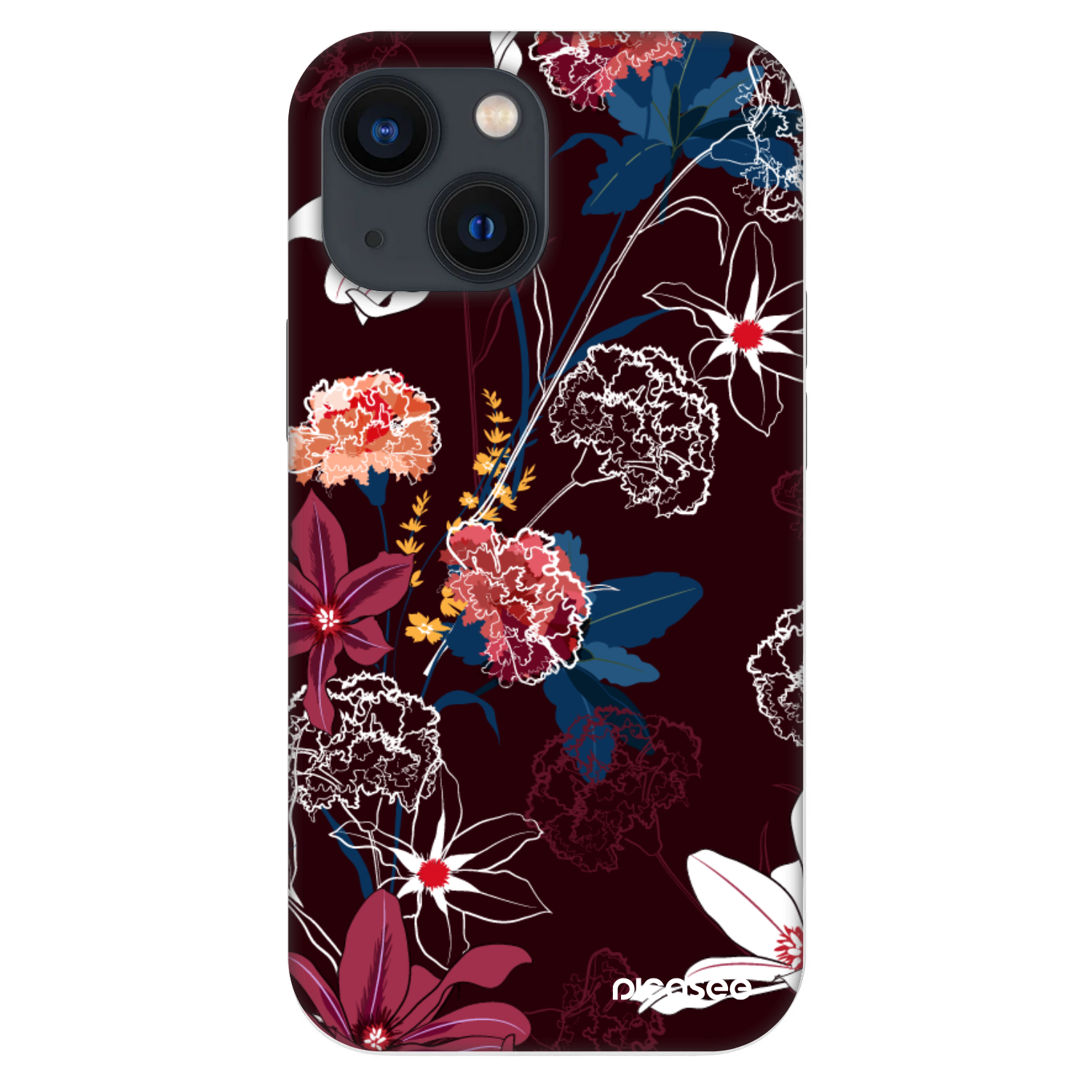 Picasee Fashion Case Apple iPhone 13 mini - Dark Meadow