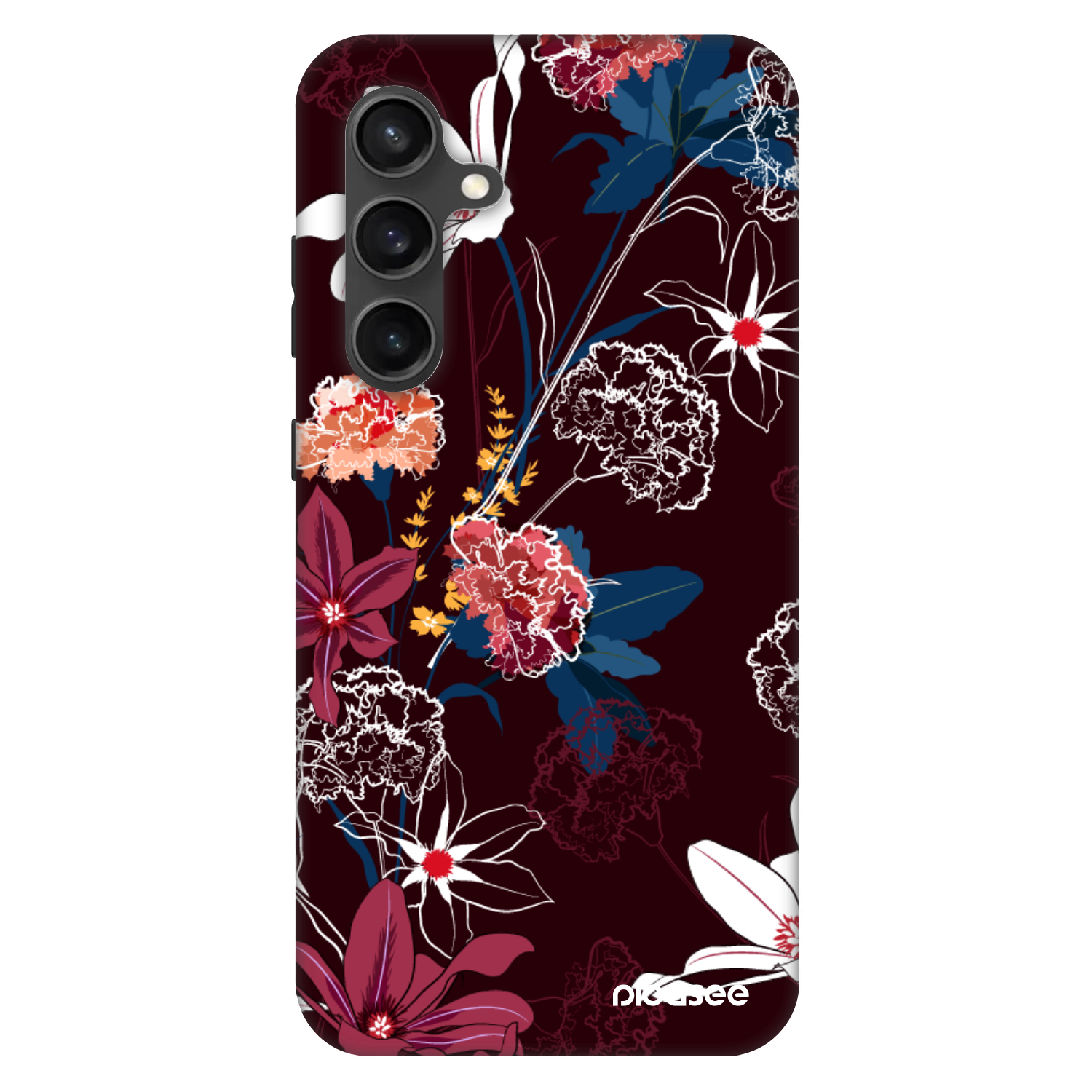 Picasee Fashion Case Samsung Galaxy S24 FE S721B - Dark Meadow