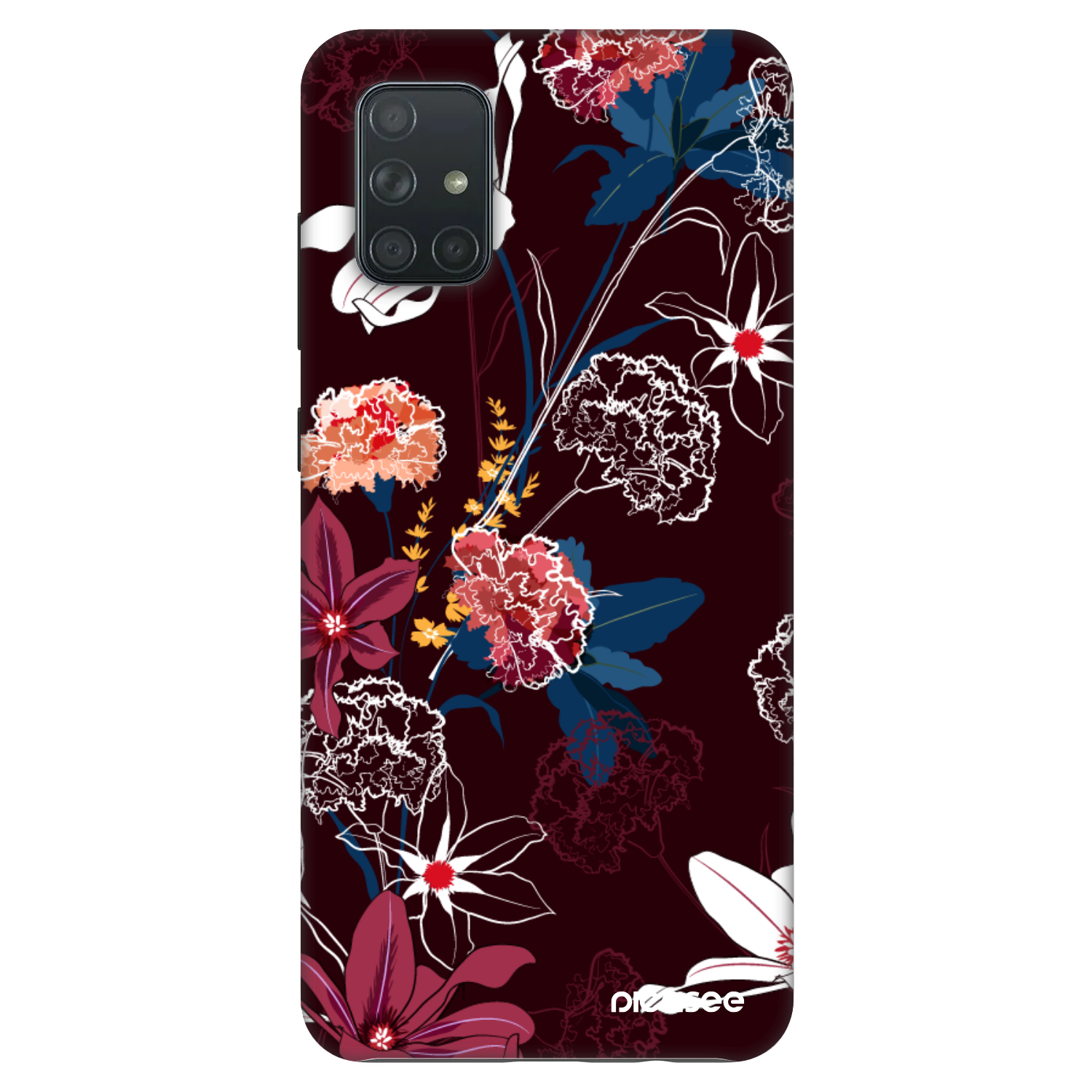 Picasee Fashion Case Samsung Galaxy A71 A715F - Dark Meadow