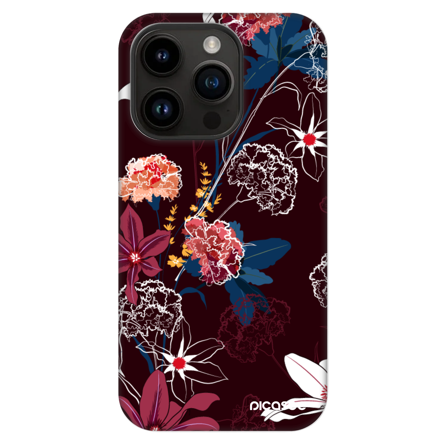 Picasee Fashion Case MagSafe Apple iPhone 14 Pro - Dark Meadow