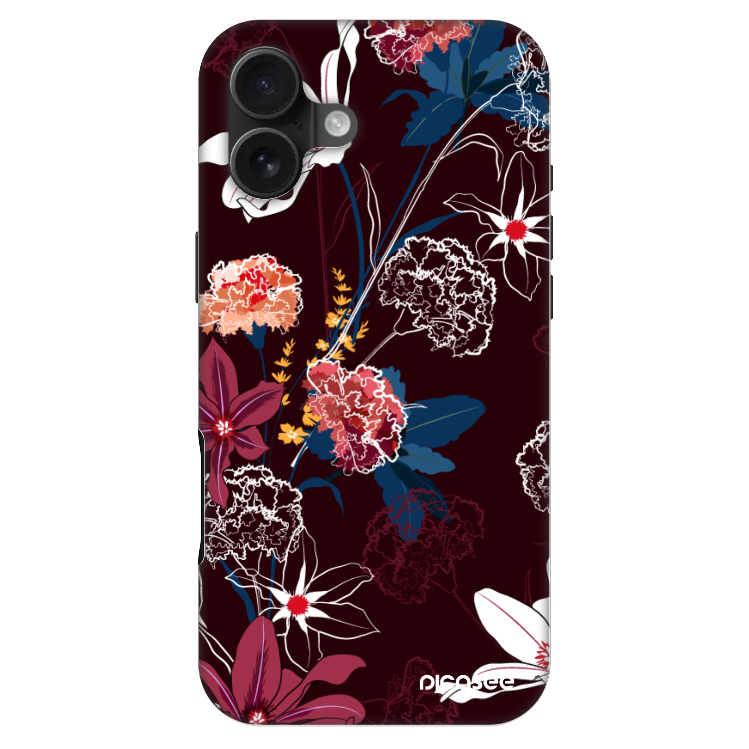 Picasee Fashion Case MagSafe Apple iPhone 16 Plus - Dark Meadow