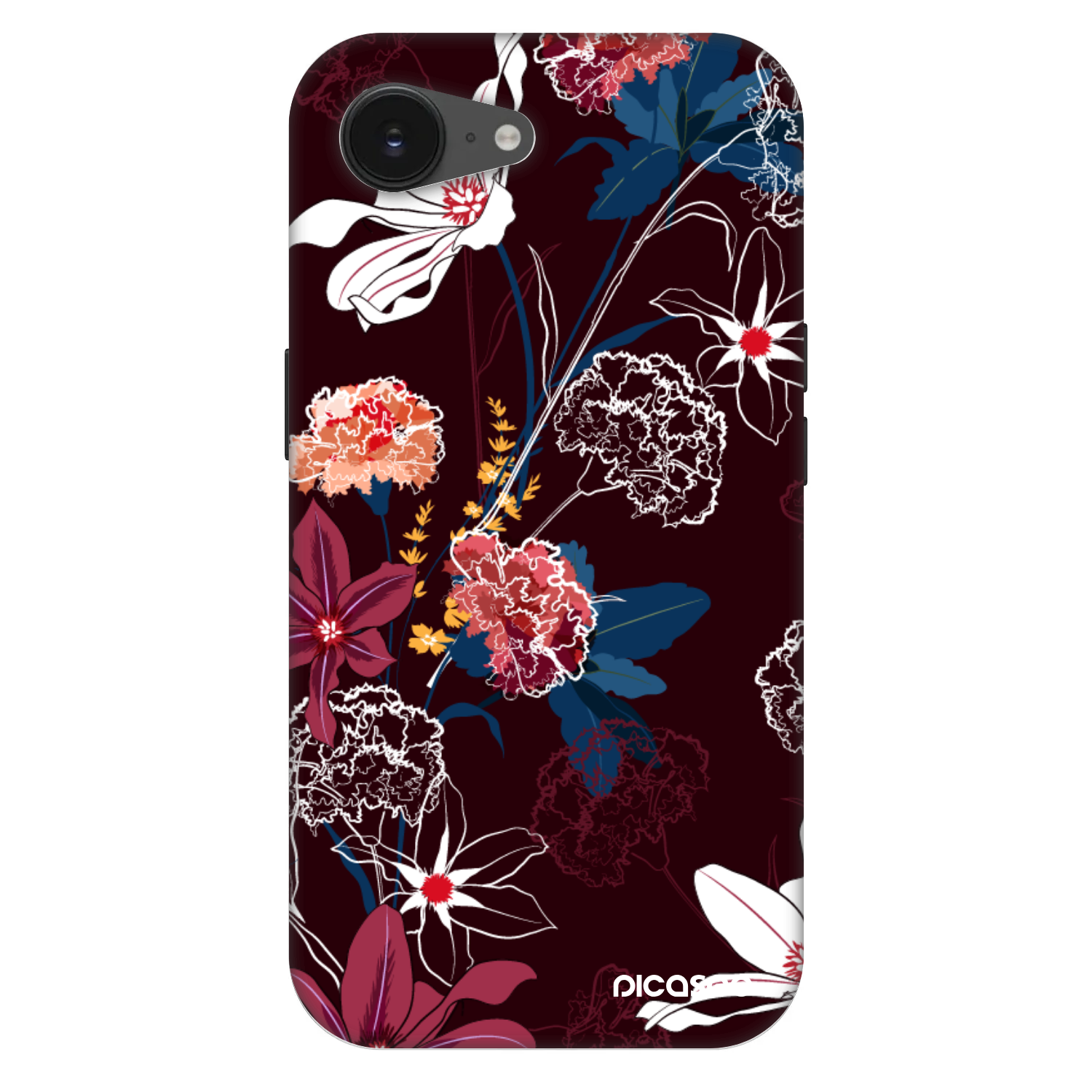 Picasee Fashion Case MagSafe Apple iPhone 16e - Dark Meadow