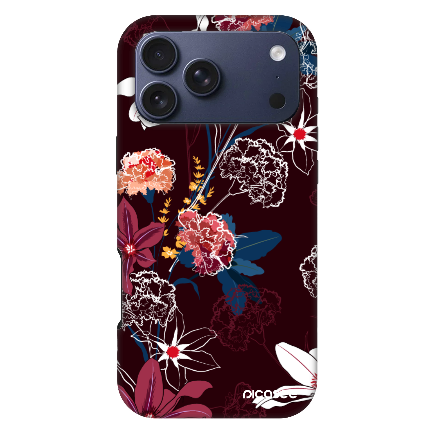 Picasee Fashion Case MagSafe Apple iPhone 17 Pro Max - Dark Meadow