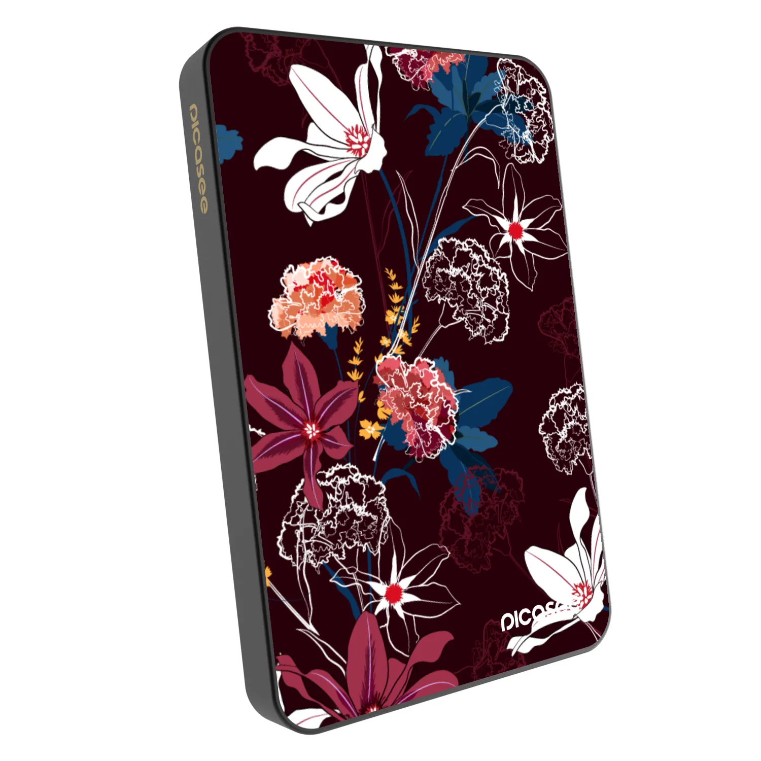 Picasee Powerbank MagSafe 5 000 mAh Szürke - Dark Meadow