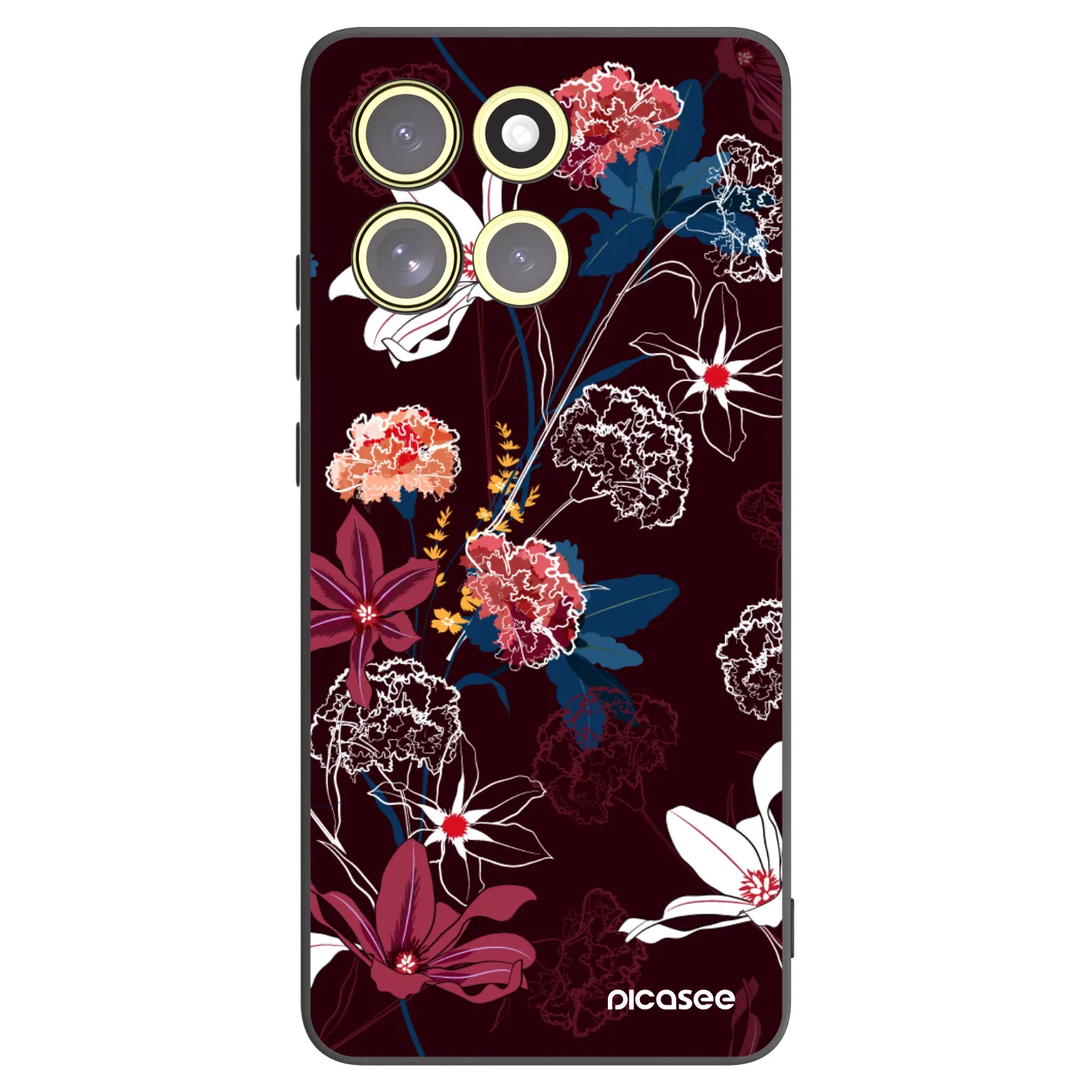 Picasee fekete szilikon tok az alábbi mobiltelefonokra Motorola Moto G86 5G - Dark Meadow