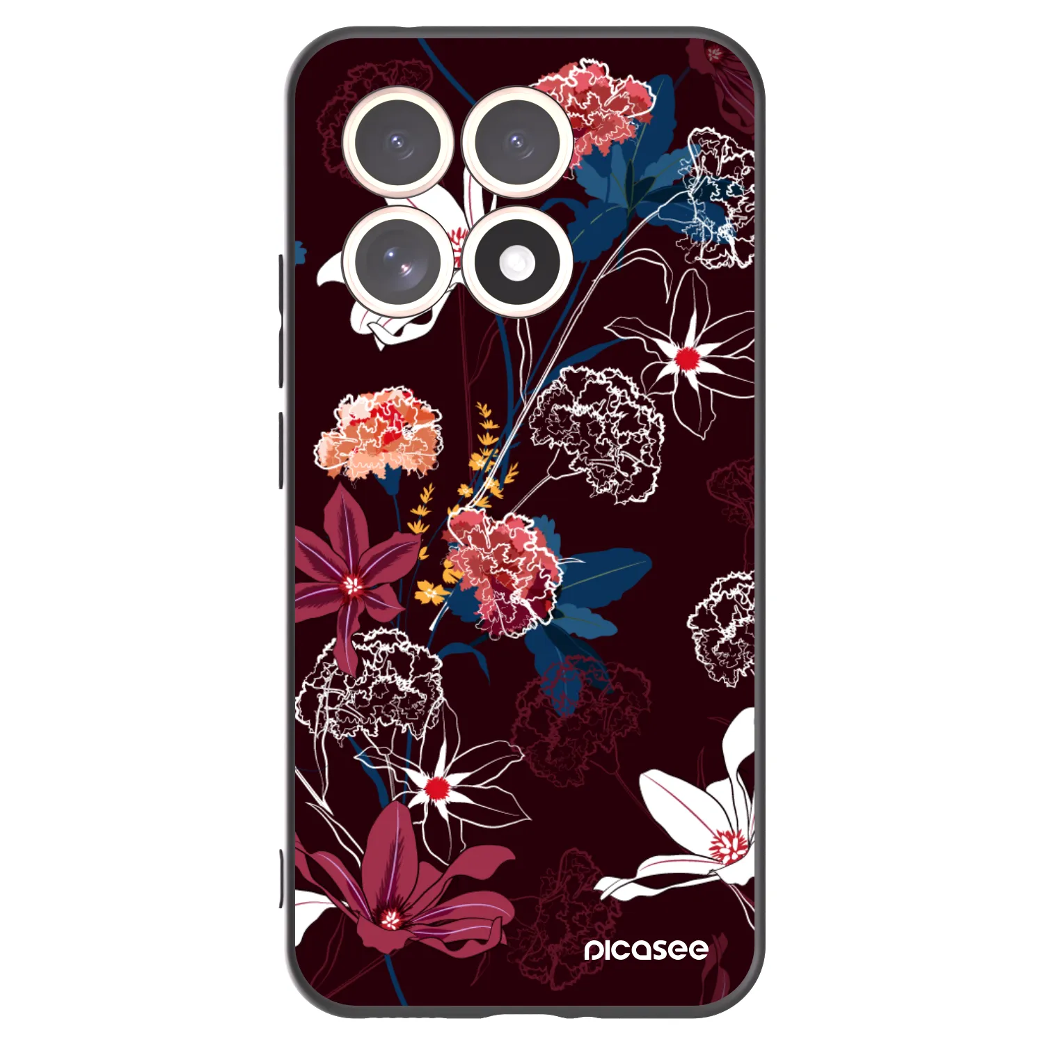 Picasee fekete szilikon tok az alábbi mobiltelefonokra Xiaomi 15T - Dark Meadow